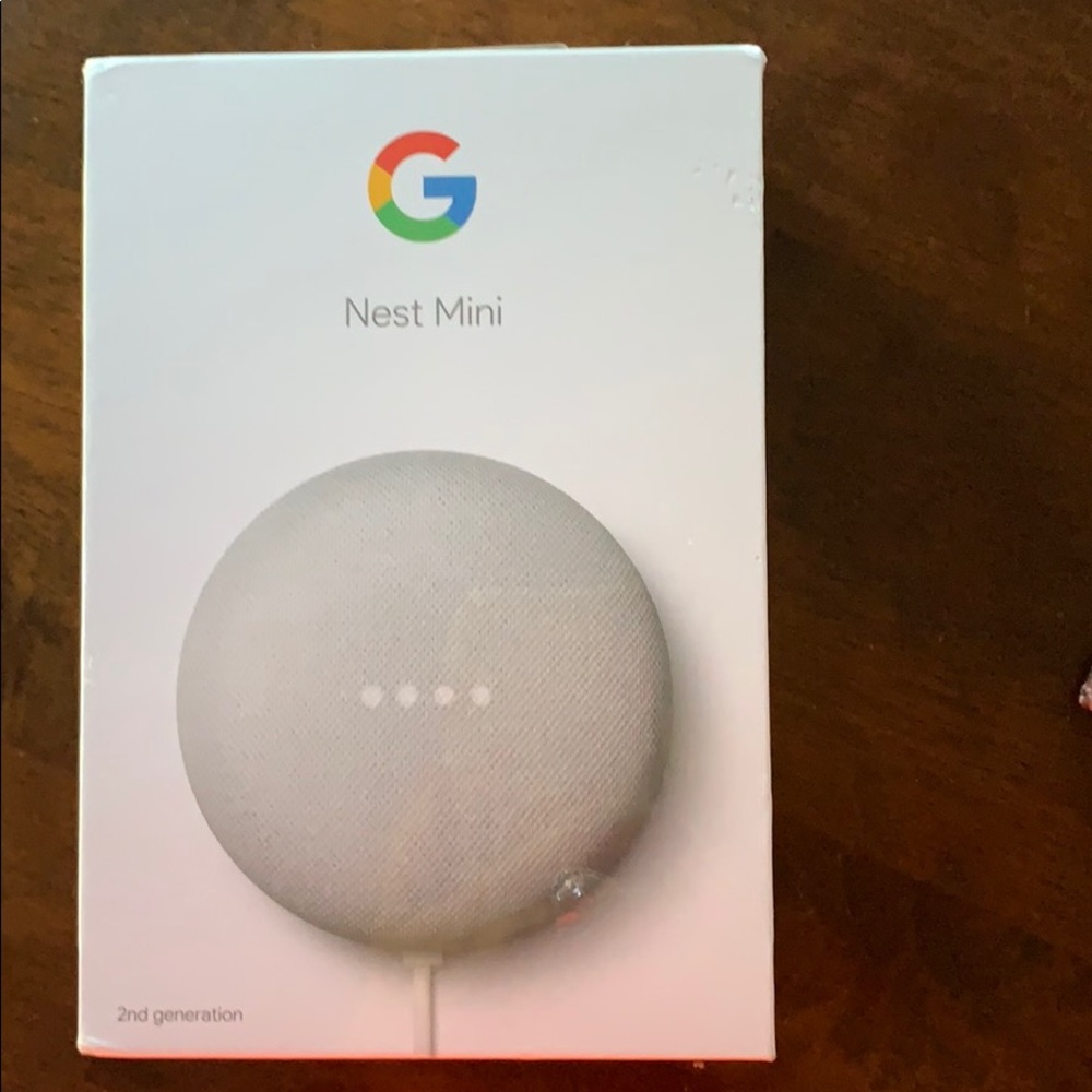 Google Nest mini 2nd generation.